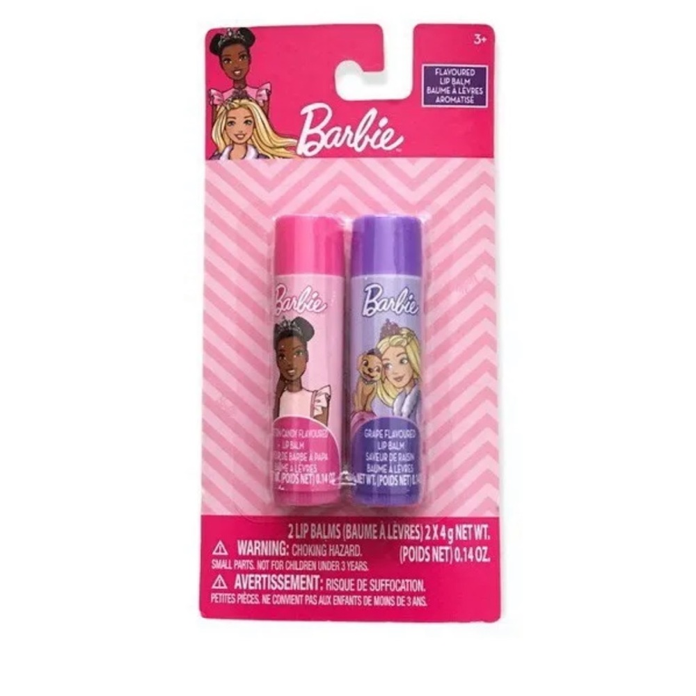 Barbie Chapstick Duo, Barbie Lip Balm, Barbie Makeup,
Barbie Stocking Stuffers